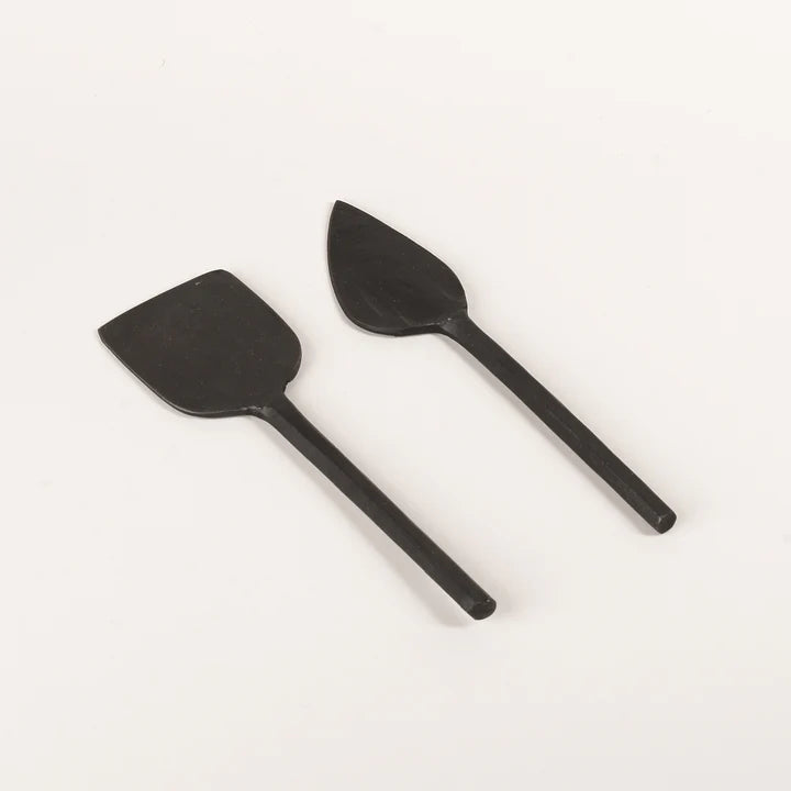 Raw Iron Parm and Chisel Cheese Knives Set
