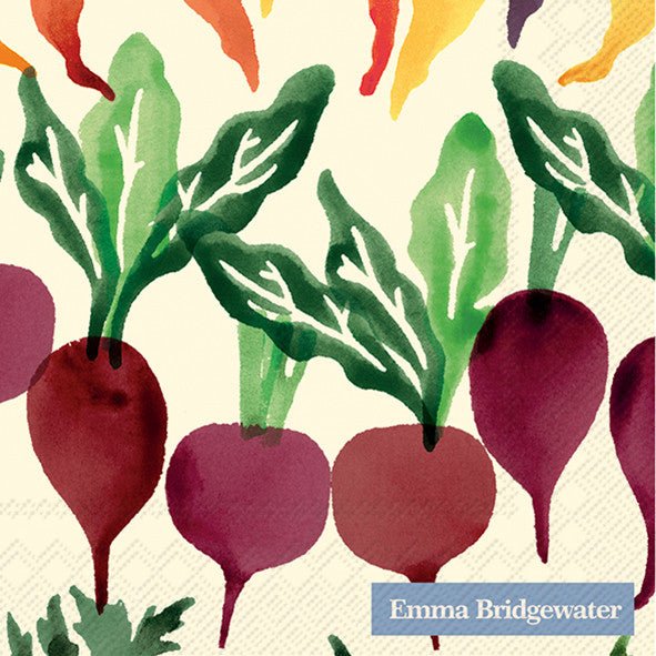 Emma Bridgewater Sponged Veg-Cocktail 20 Pack - Just A Pinch & Co