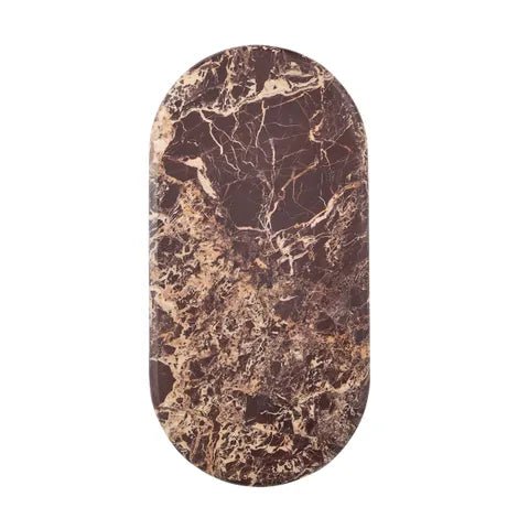 Ohio Marble Tray 20x40cm Claret - Just A Pinch Co