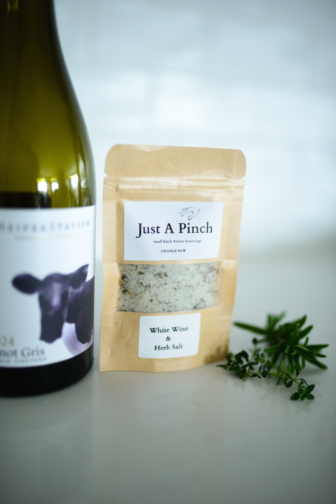 White Wine & Herb Salt - Just A Pinch Co