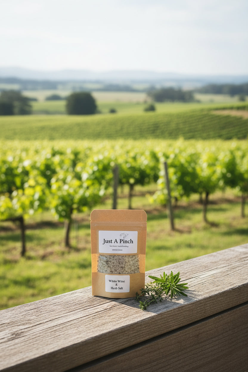 White Wine & Herb Salt - Just A Pinch Co