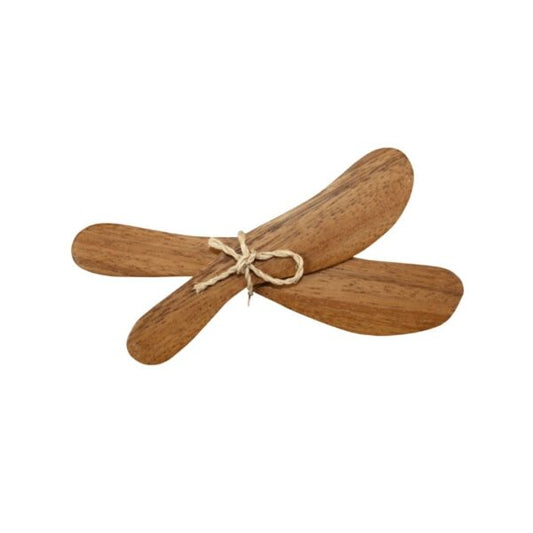 Acacia Spreaders (Set of 2)