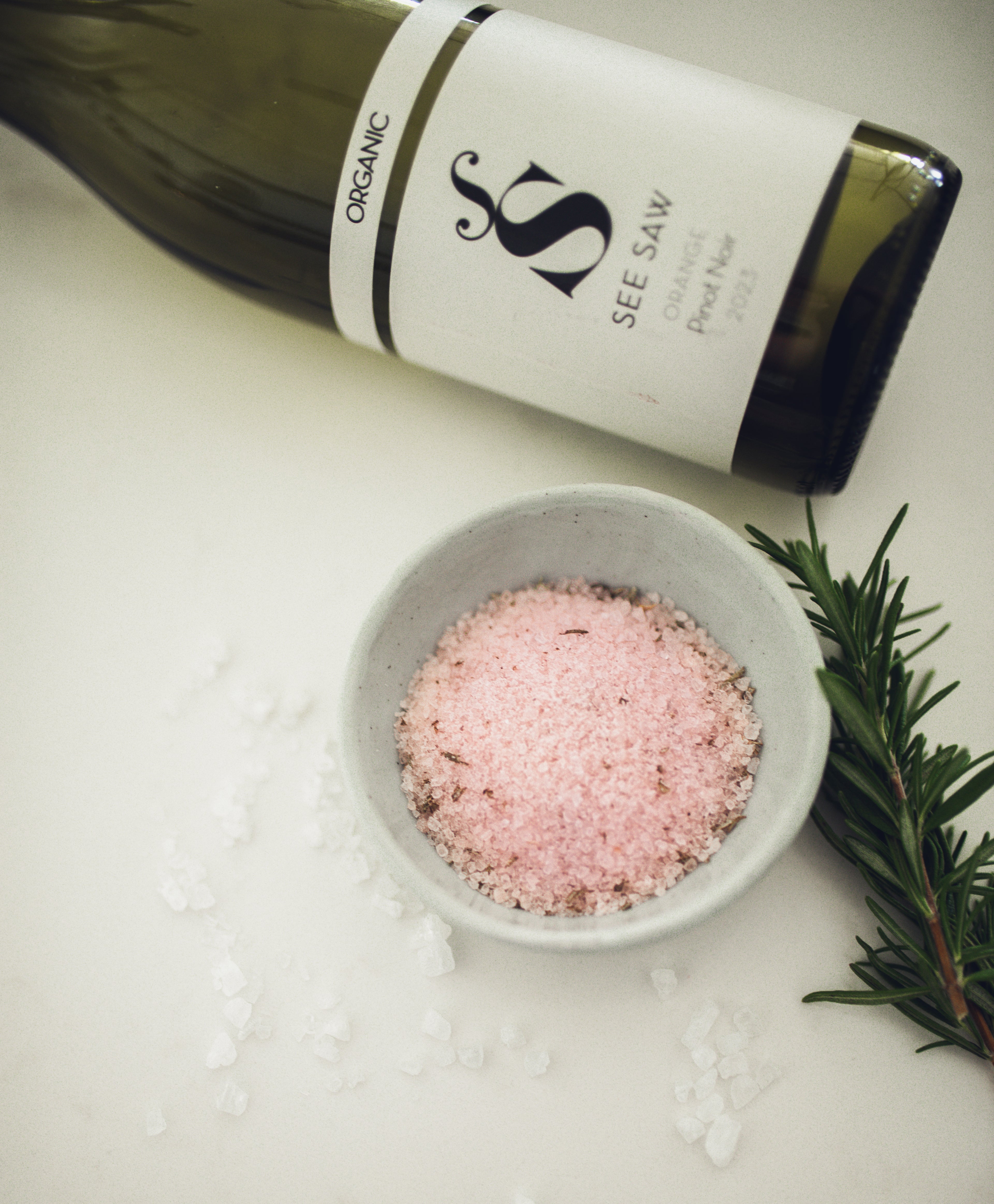 Pinot Noir & Rosemary Salt