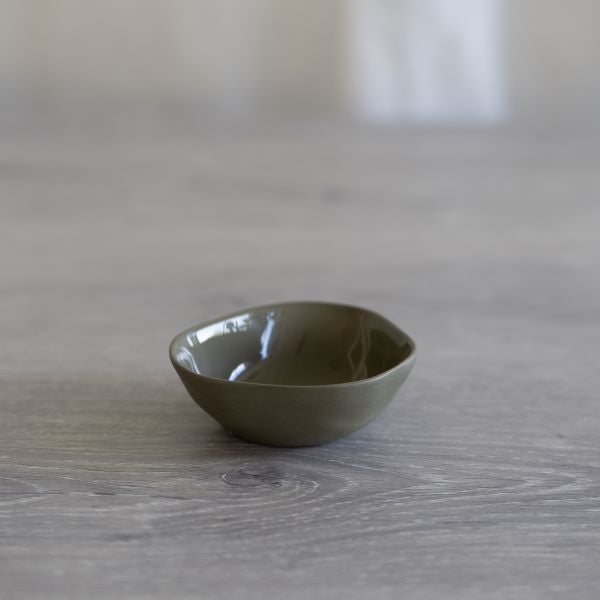 Flax Pinch Pot d8cm
