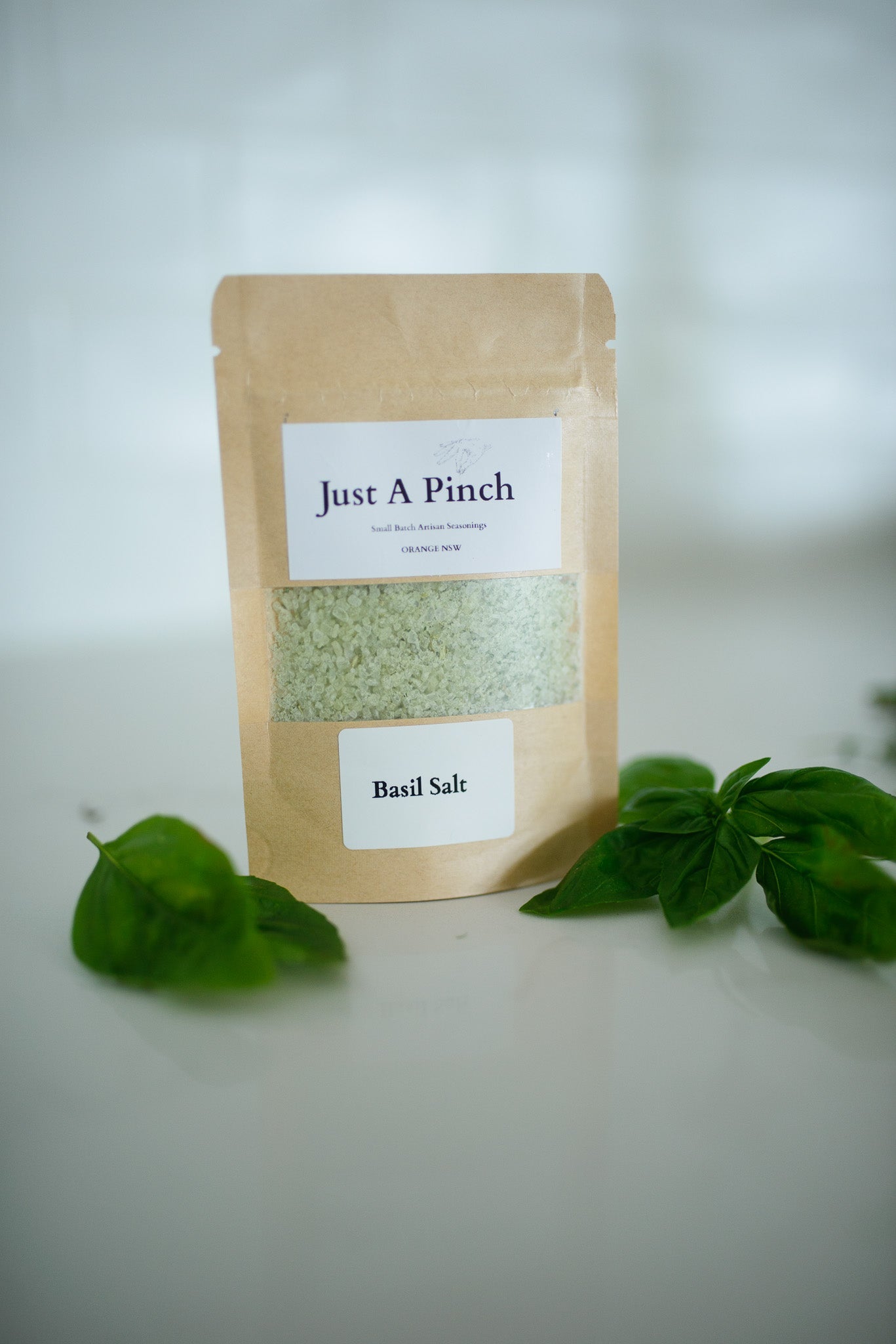 Basil Salt - Just A Pinch Co