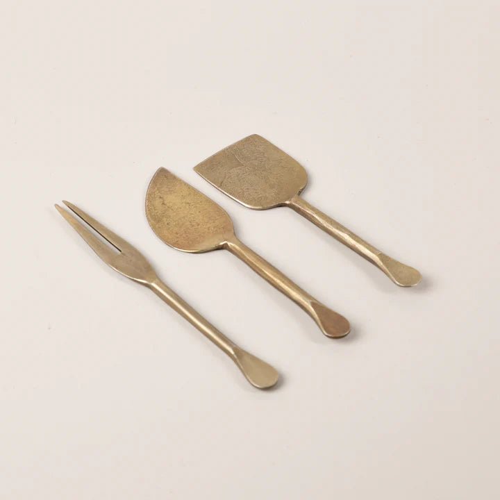 Brass Cheese triple set - Just A Pinch Co