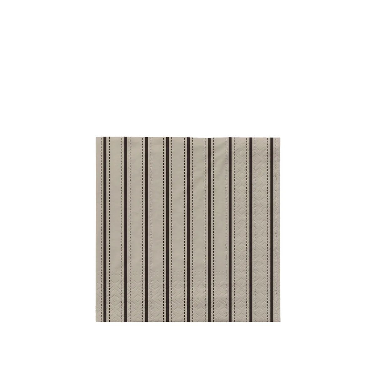 BROSTE Paper Napkin Dolly - Black/Off-White- Pack Of 20 - Just A Pinch Co