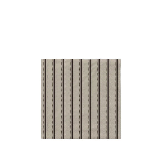 BROSTE Paper Napkin Dolly - Black/Off-White- Pack Of 20 - Just A Pinch Co