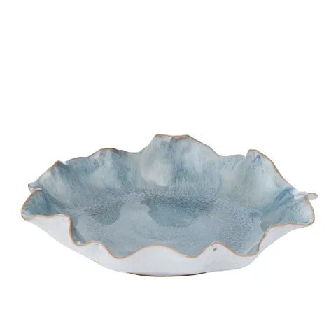 Costera Ceramic Bowl 28x6cm Steel Blue - Just A Pinch Co