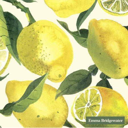 Emma Bridgewater - Lemons Lunch Napkins 20 Pack - Just A Pinch & Co