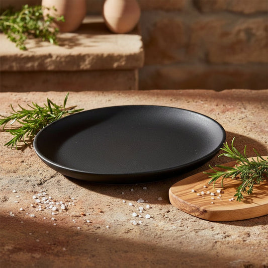 Esher Platter Large Black - Just A Pinch Co