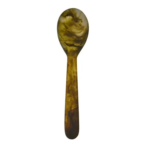 Kip Resin Spoon 12.5x3cm Pesto