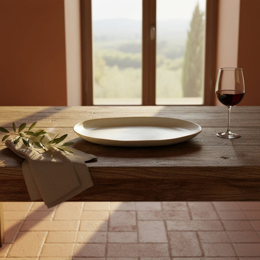 Francis Ceramic Platter 30.5x46.5cm - Just A Pinch Co
