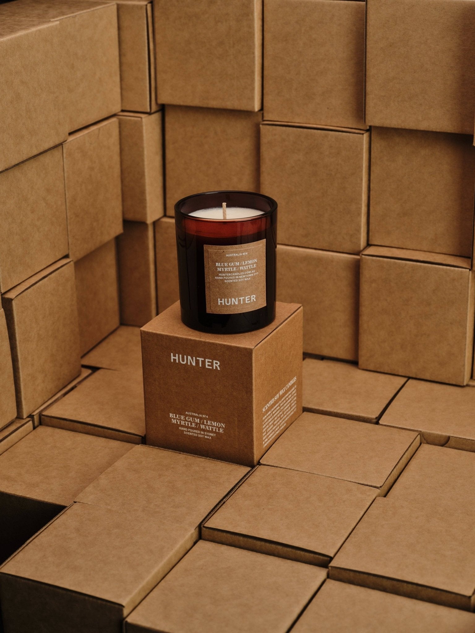 Hunter AUSTRALIA / blue gum + lemon myrtle + wattle - Just A Pinch & Co