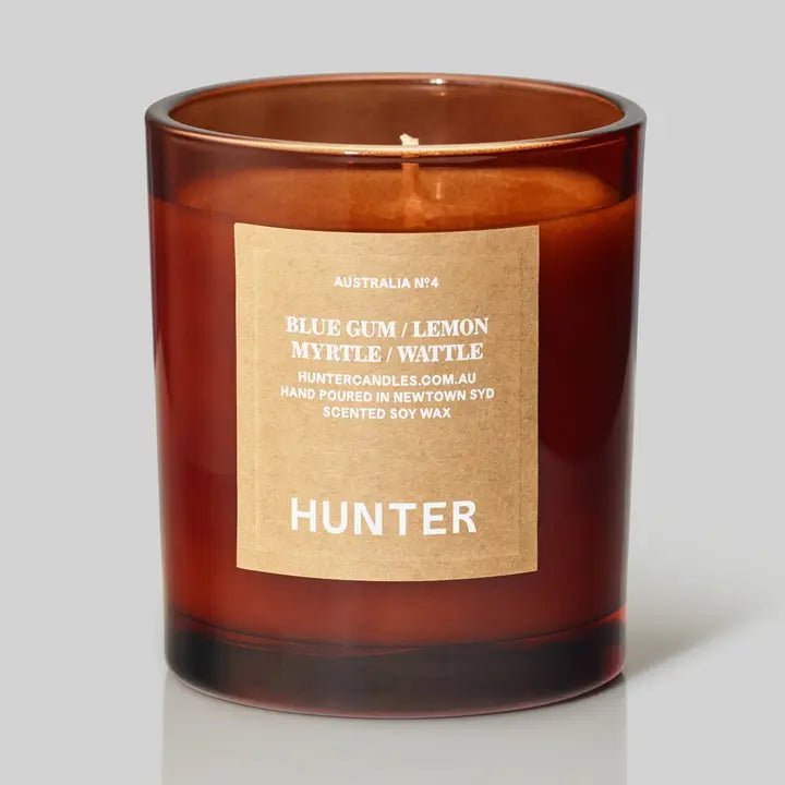 Hunter AUSTRALIA / blue gum + lemon myrtle + wattle - Just A Pinch Co