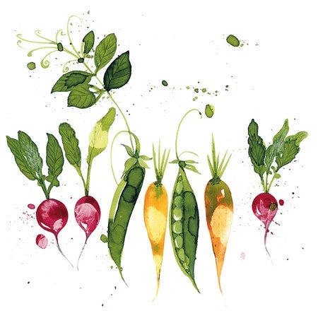 PPD Green Vegetable Lunch Napkins