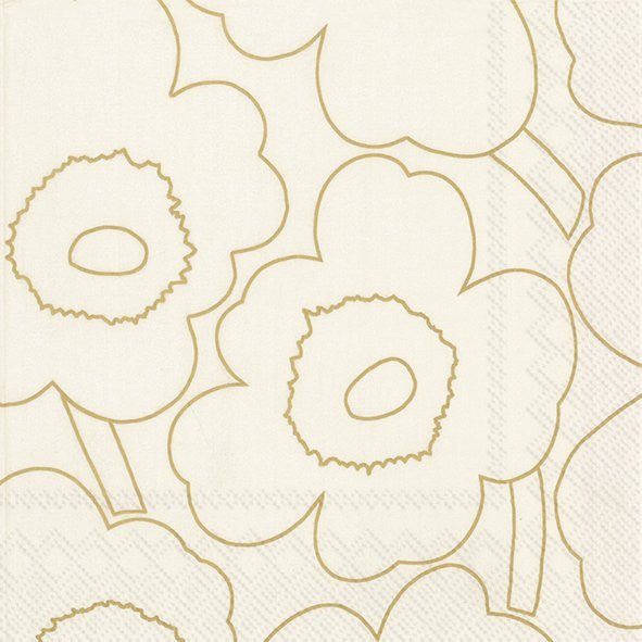 Marimekko - Piirto Unikko Cocktail Napkins - Just A Pinch Co