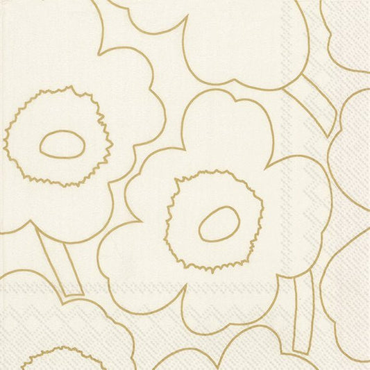 Marimekko - Piirto Unikko Cocktail Napkins - Just A Pinch Co