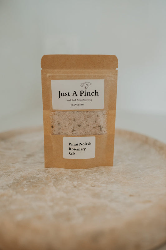 Pinot Noir & Rosemary Salt - Just A Pinch Co