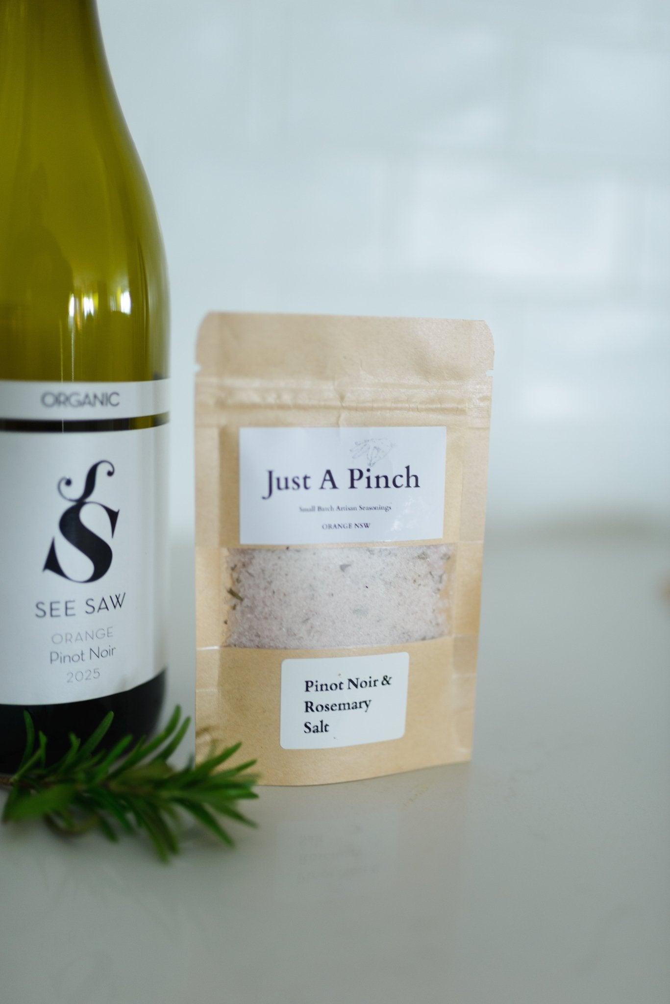 Pinot Noir & Rosemary Salt Wholesale - Just A Pinch Co