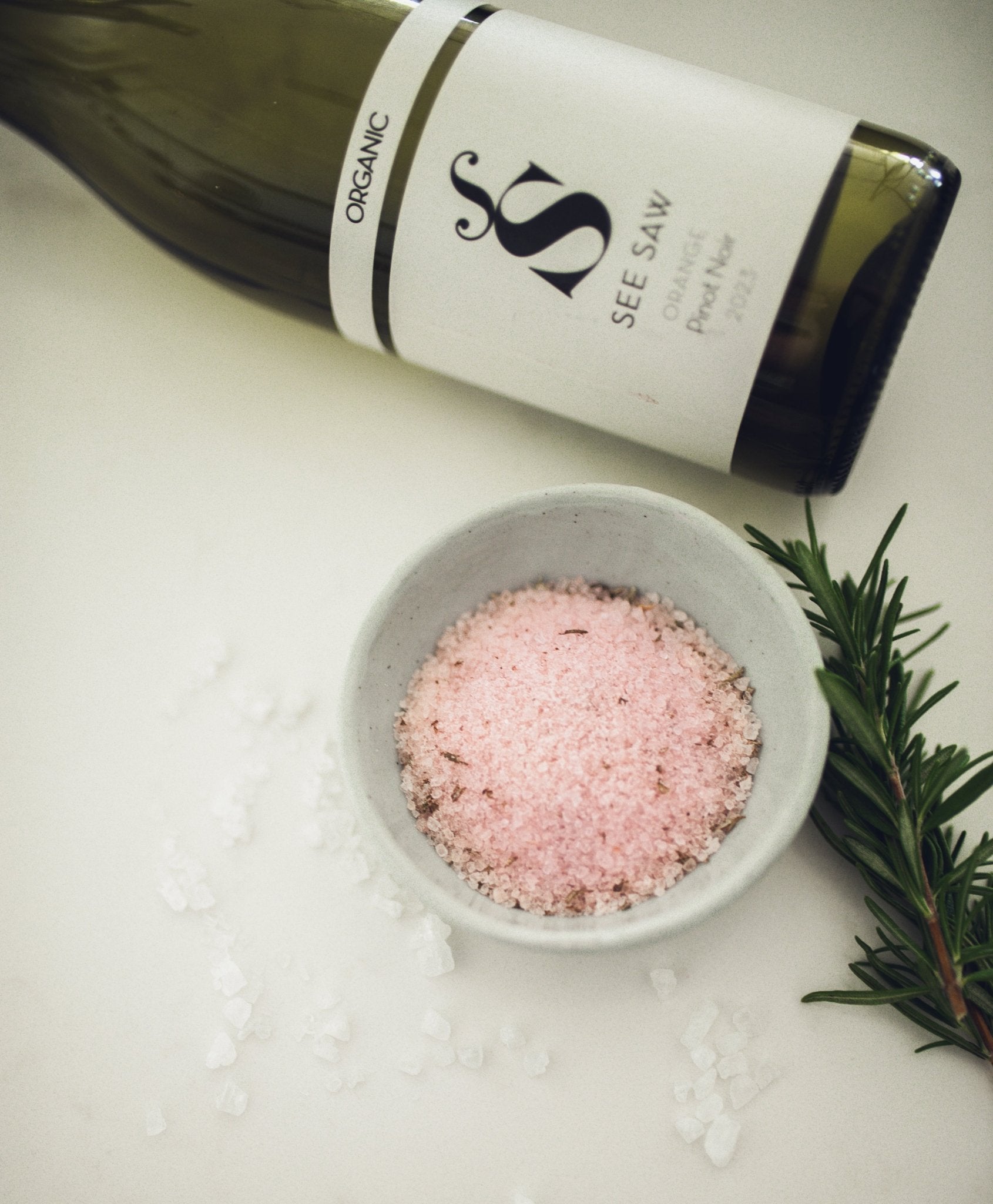 Pinot Noir & Rosemary Salt Wholesale - Just A Pinch Co