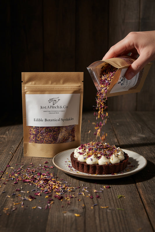 NEW: EDIBLE DRIED BOTANICAL SPRINKLES- 4g