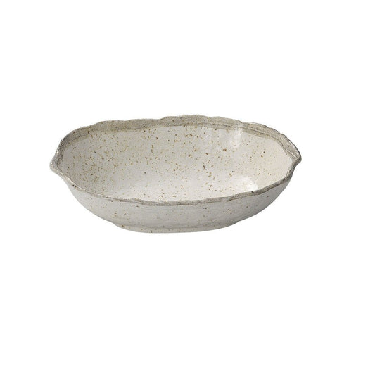 Shirokaratsu Large Oval Bowl - Just A Pinch Co